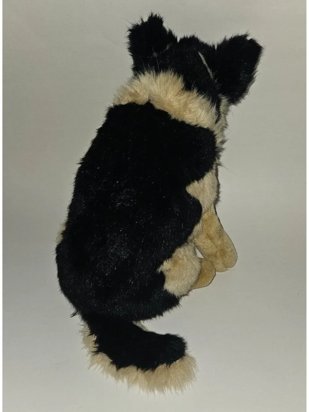 VTG 1992 Geoffrey Toys R Us Brown Black Dog Plush Realistic 11